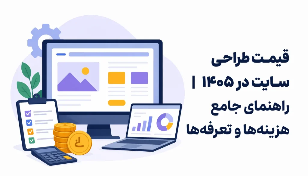 قیمت طراحی سایت در ۱۴۰۵
