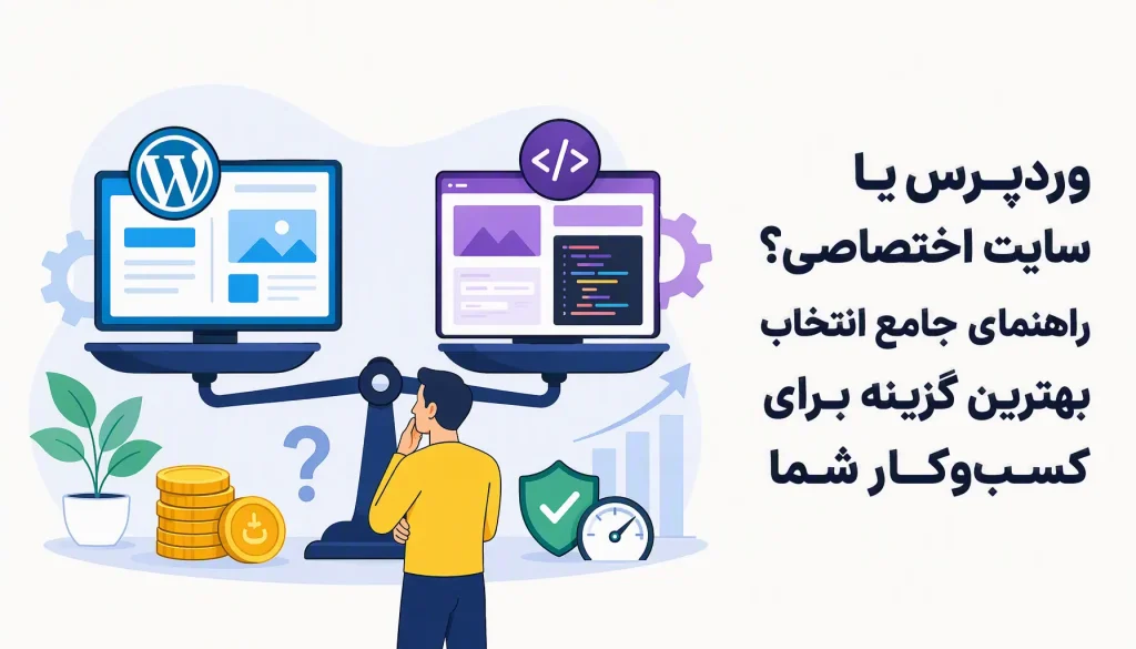 وردپرس یا سایت اختصاصی؟